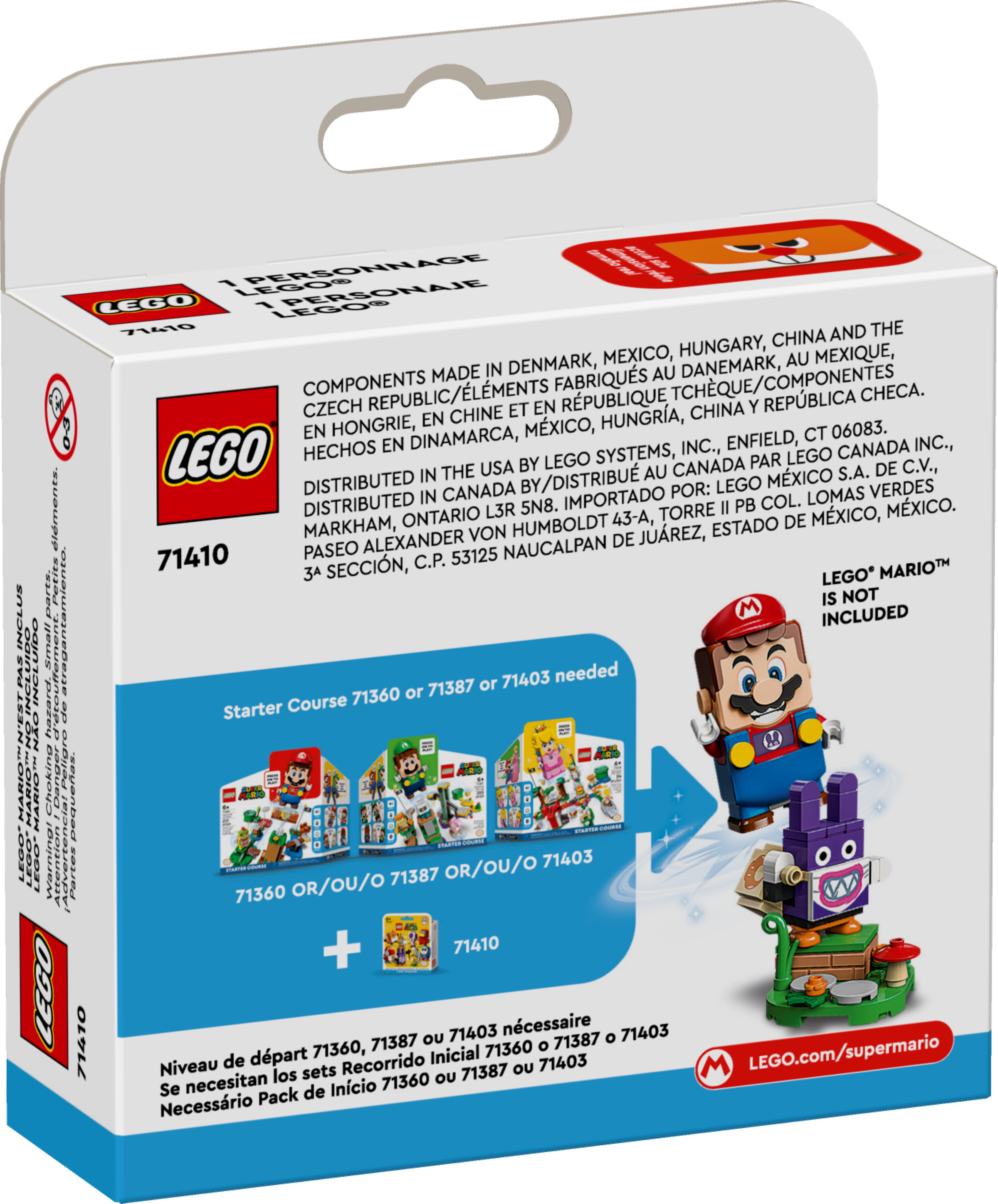 LEGO Super Mario serie 5 (71410) - Paquete de juguetes para construir,  juguetes de regalo coleccionables para niños a partir de 6 años