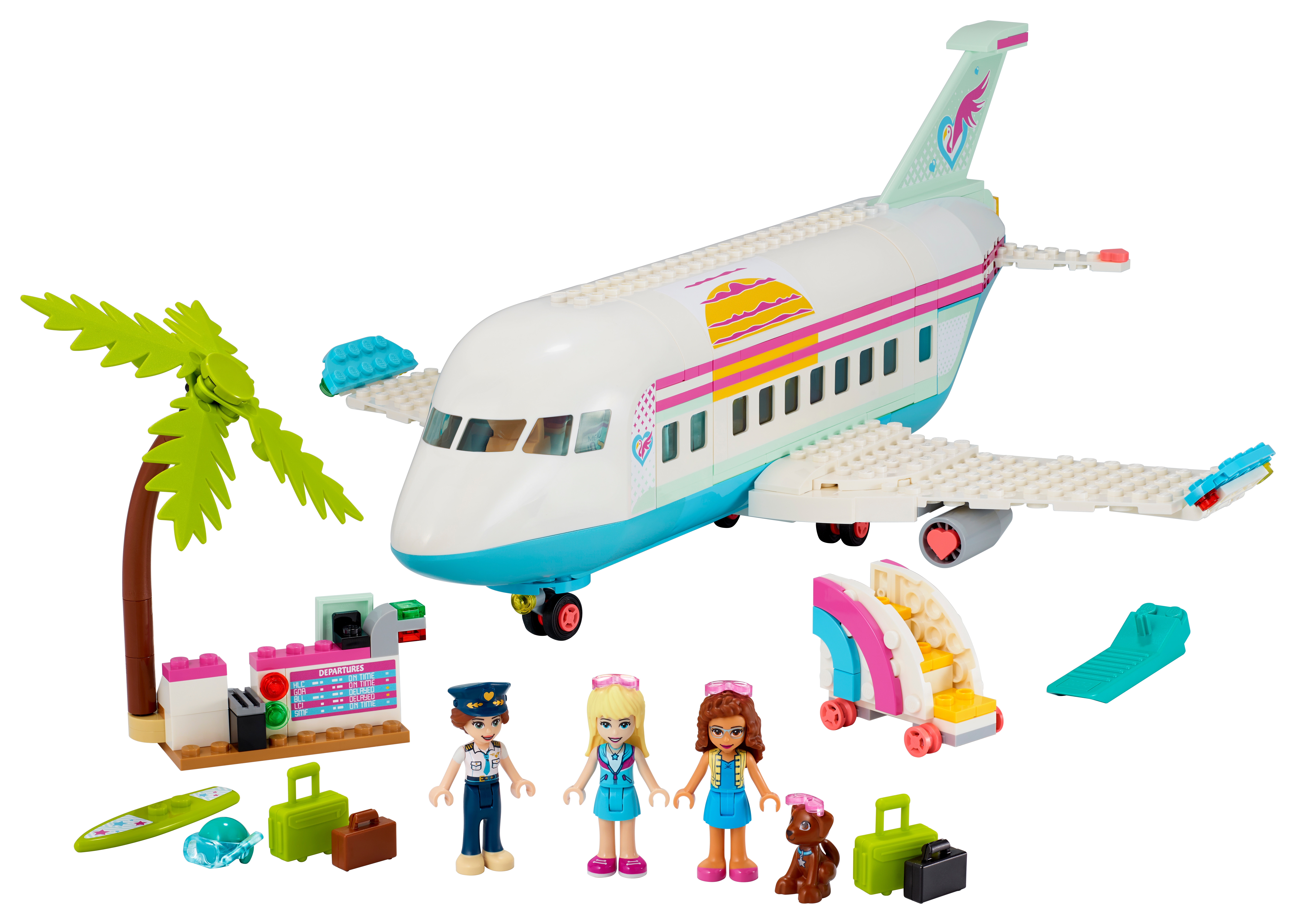 lego friends airplane set