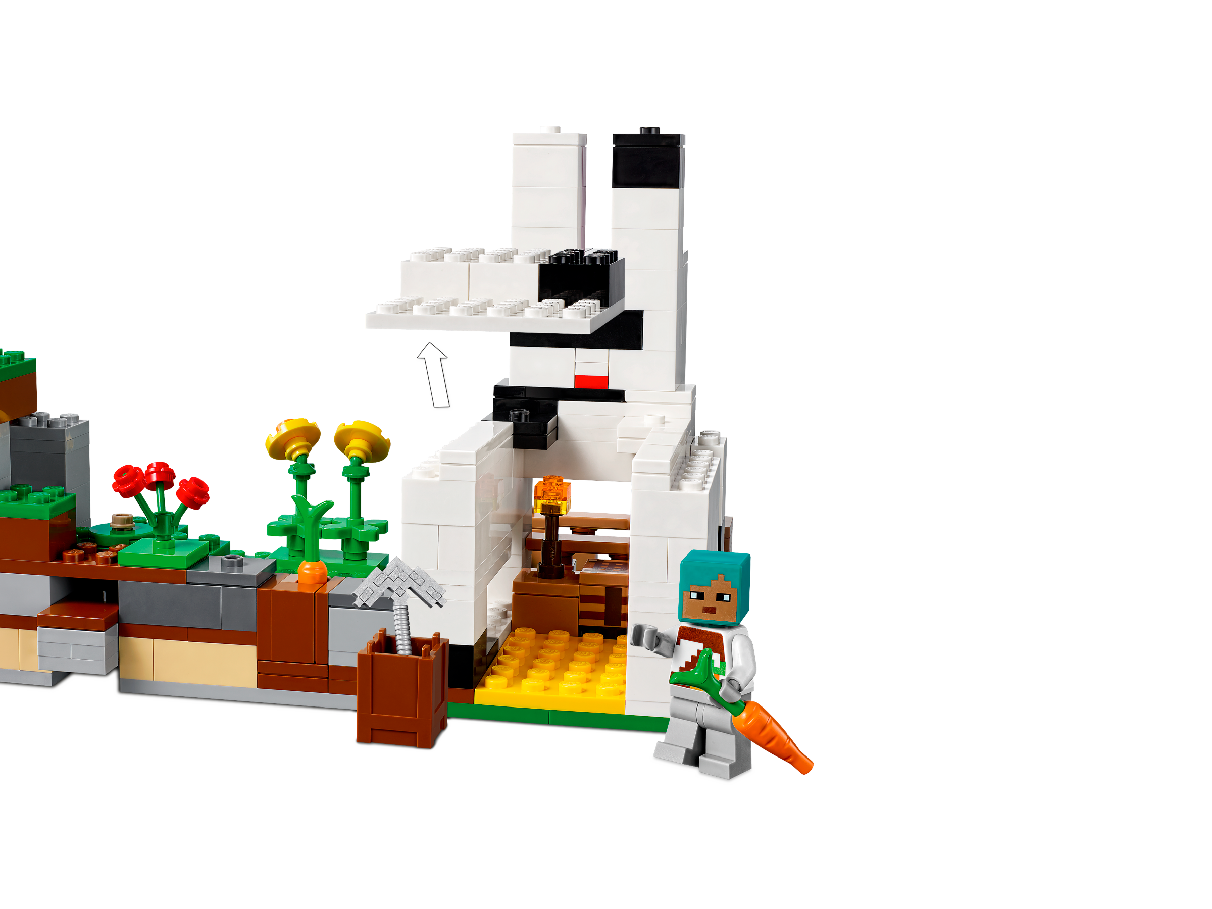 LEGO : Minecraft - Le Ranch lapin, LEGO®