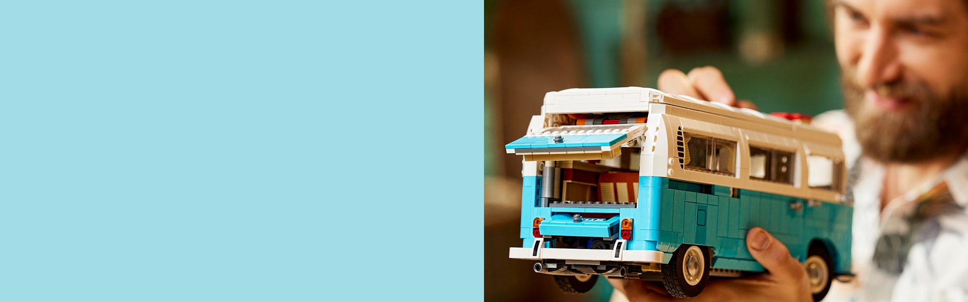 フォルクスワーゲン タイプ2バス キャンピングカー 10279 | LEGO® Icons |レゴ®ストア公式オンラインショップJPで購入