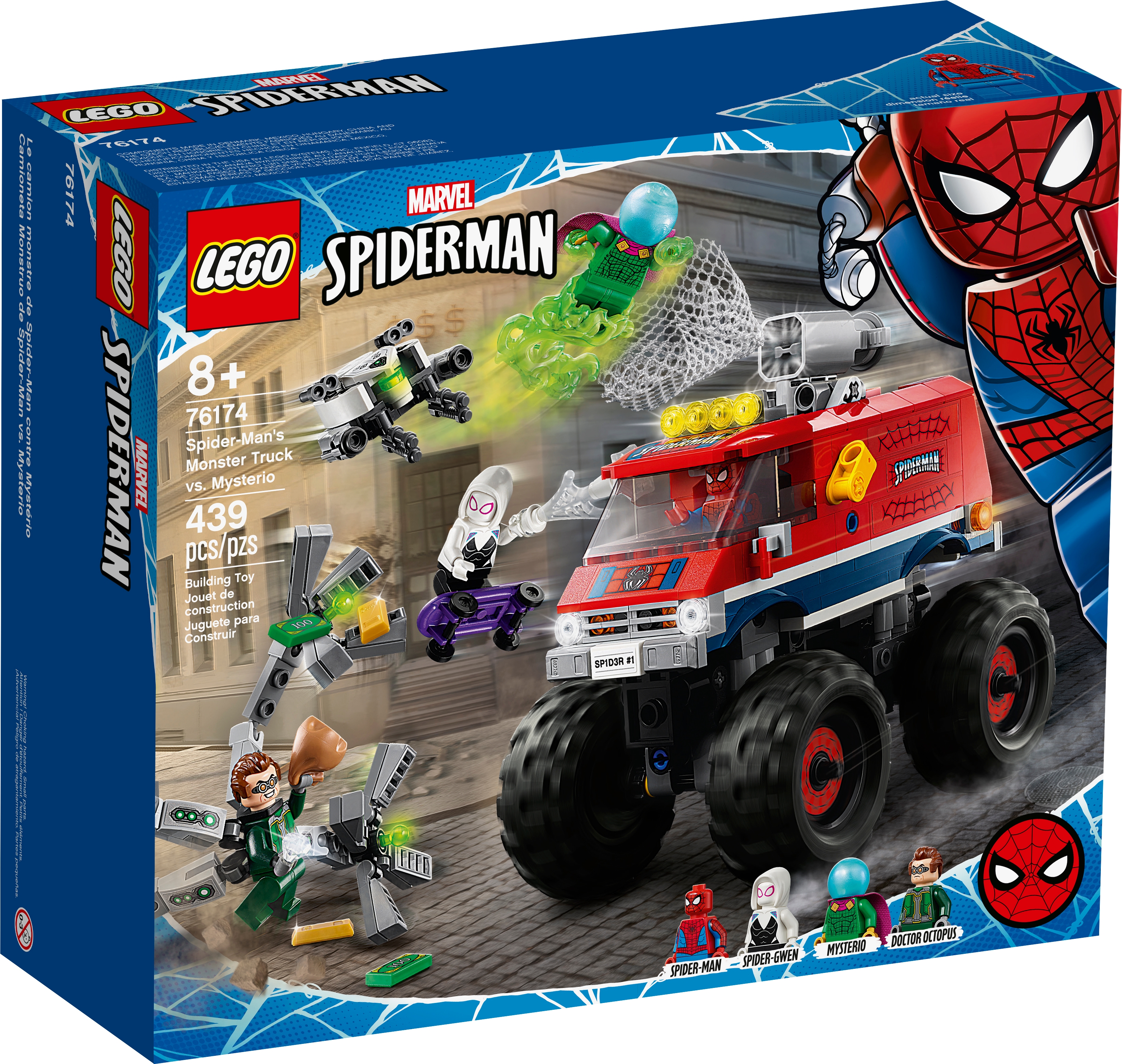 Wacht even Taiko buik Sjah Spider-Man's Monster Truck vs. Mysterio 76174 | Spider-Man | Buy online at  the Official LEGO® Shop US