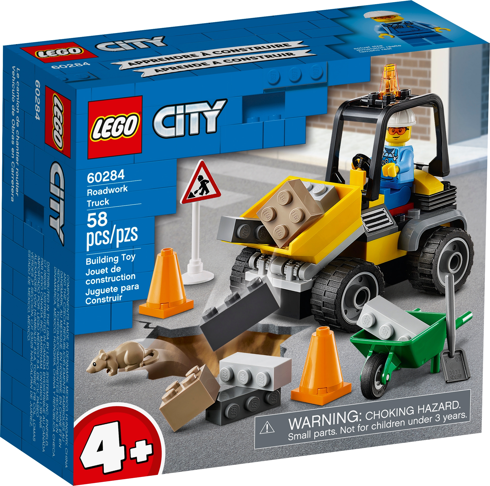 Roadwork Truck 60284 | City | Buy online at the Official LEGO® Shop US