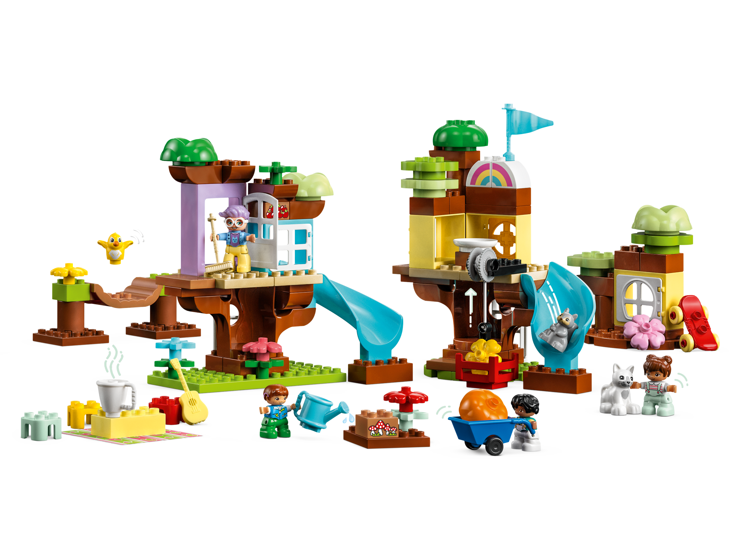 LEGO 10993 DUPLO Casa sull'Albero 3 in 1, Giochi per Bambini