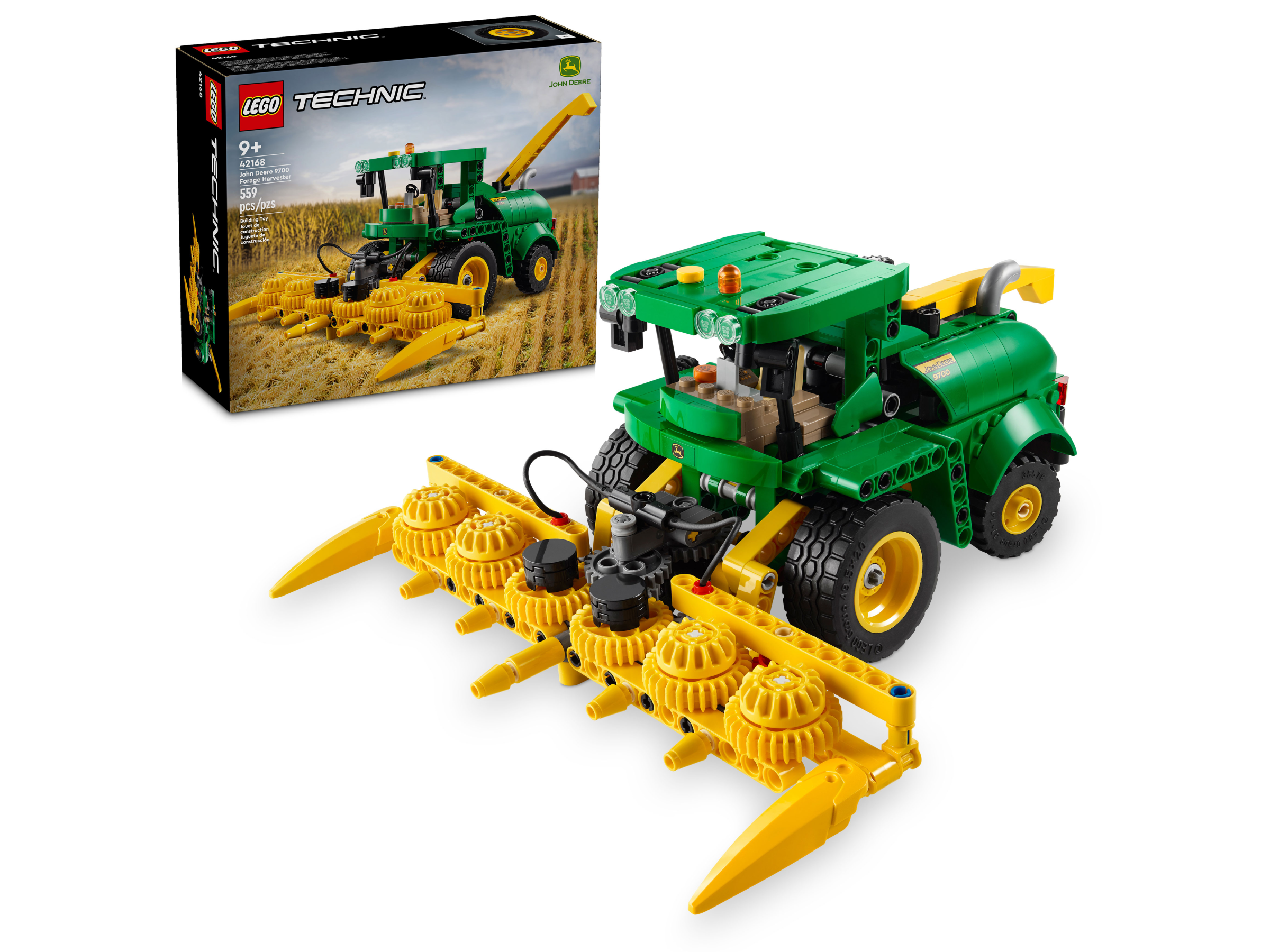 John Deere 9700 Forage Harvester - Videos - LEGO.com for kids