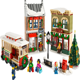 Julepyntet hovedgade - 10308 - LEGO® Icons