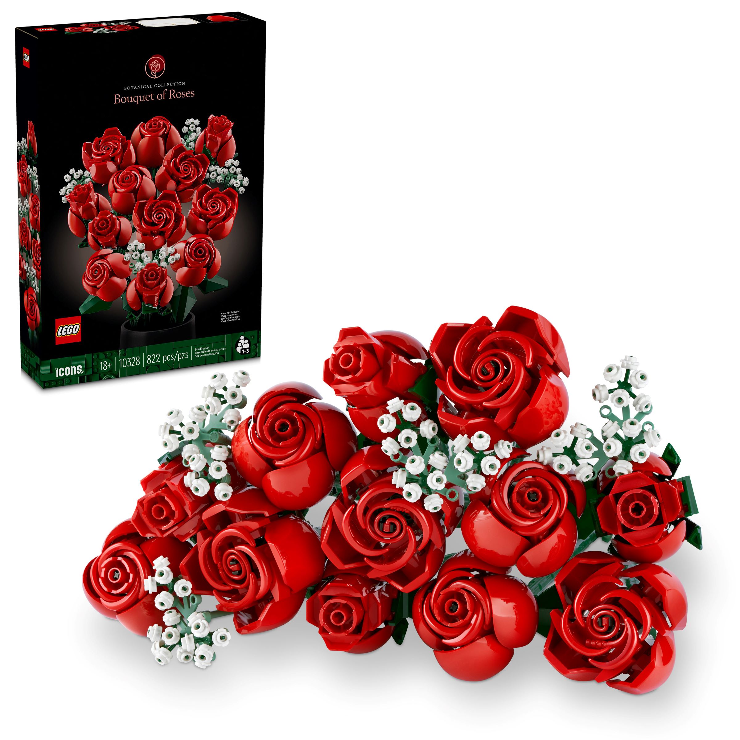Bouquet of Roses 10328 | the LEGO® | at Official US Buy online Collection Shop The Botanical