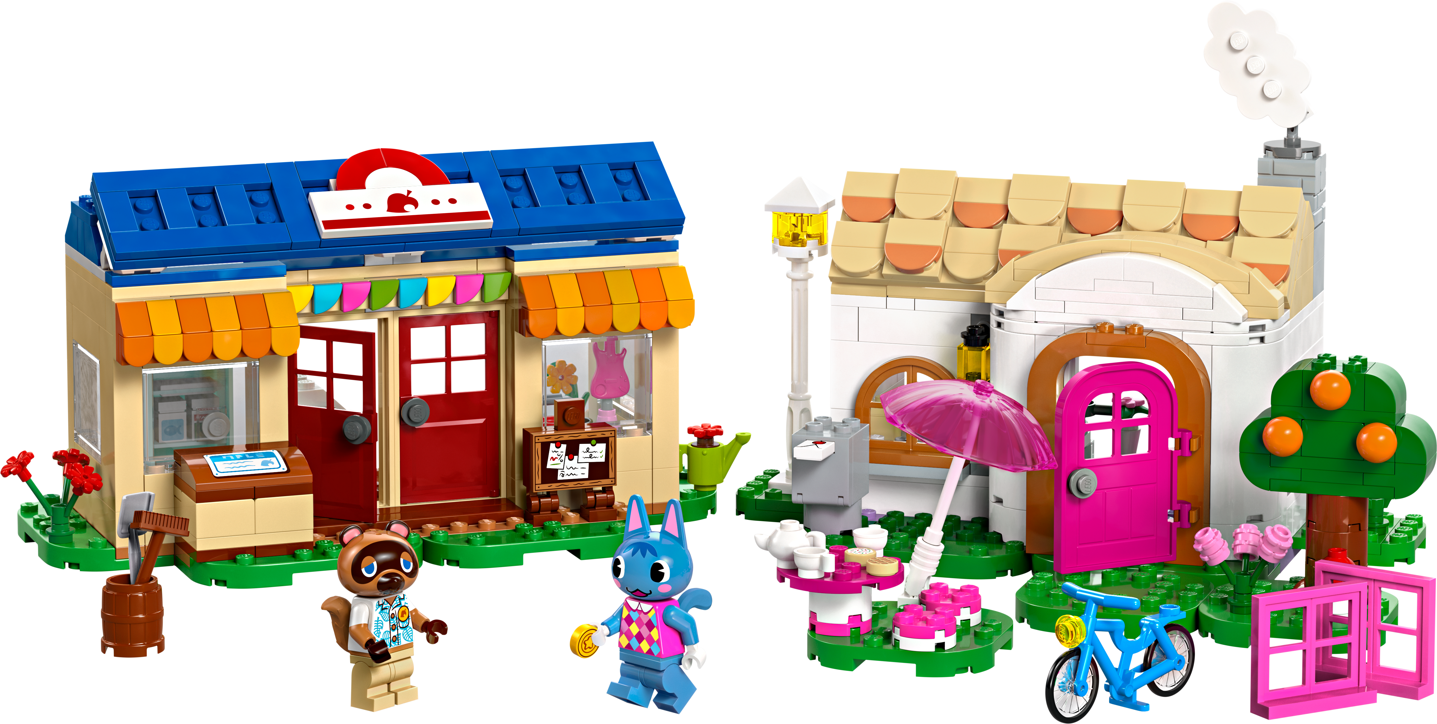 タヌキ商店 と ブーケの家 77050 | Animal Crossing™ |レゴ®ストア公式 