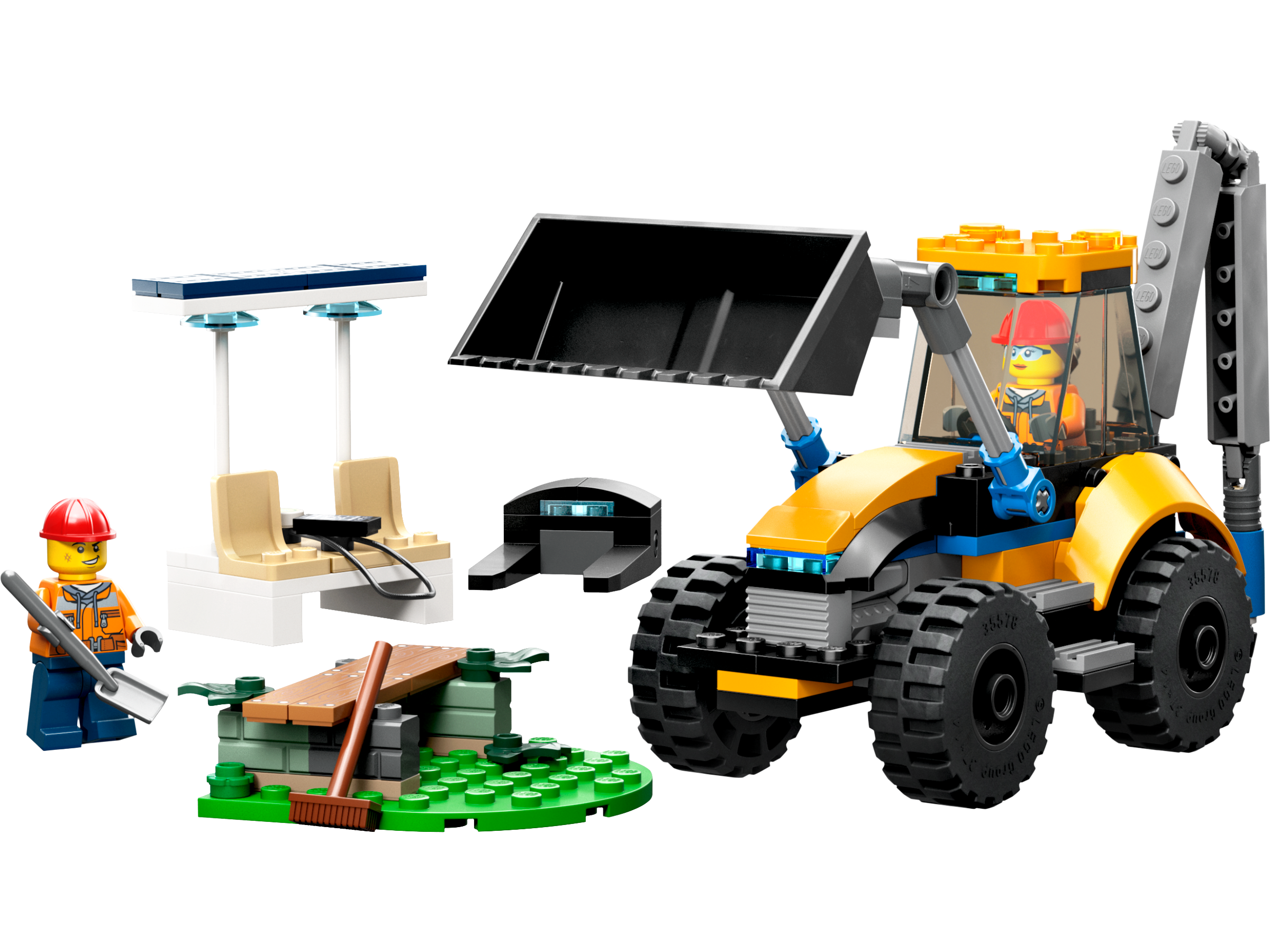Construction Digger 60385 | City | Buy online at the Official LEGO® Shop US