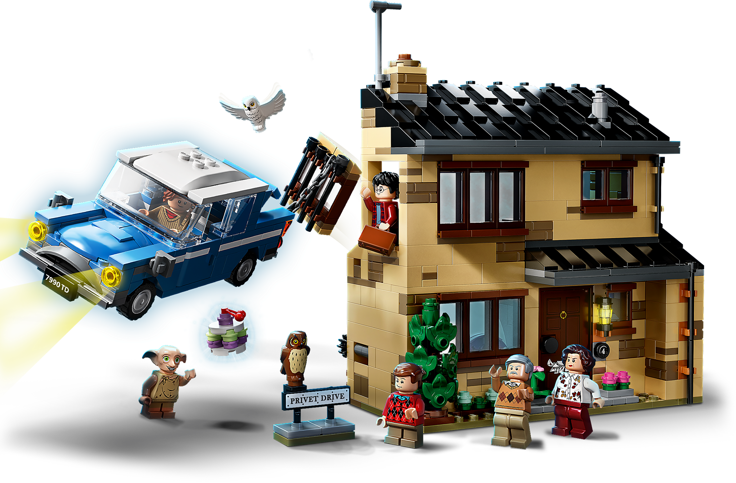 Dor Plaatsen beu 4 Privet Drive 75968 | Harry Potter™ | Buy online at the Official LEGO®  Shop US