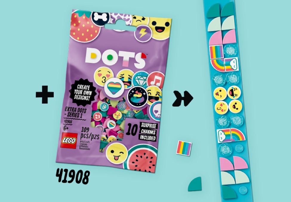 Lego discount dots wristband