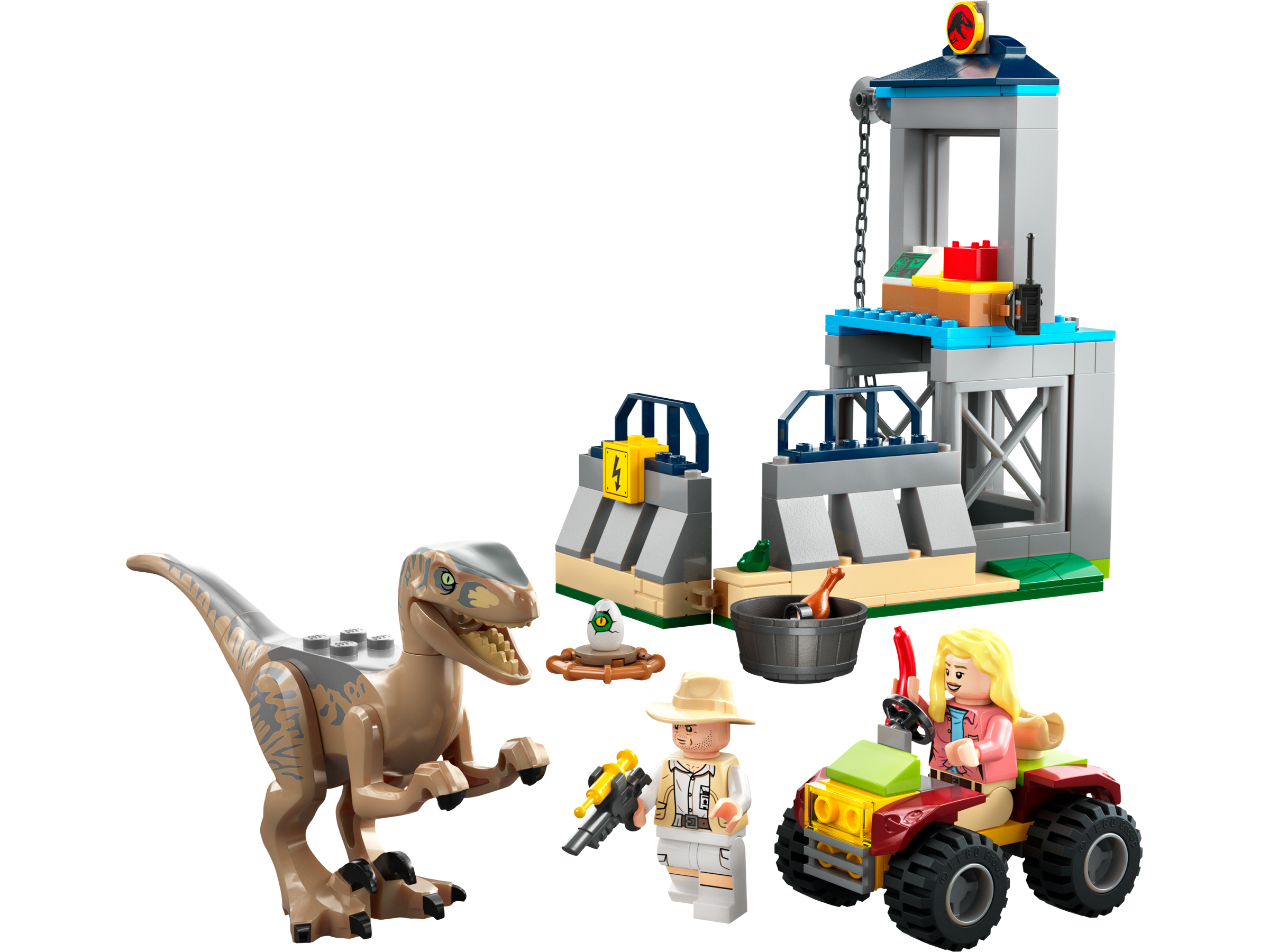 LEGO Jurassic Park Velociraptor Escape Dinosaur Toy 76957