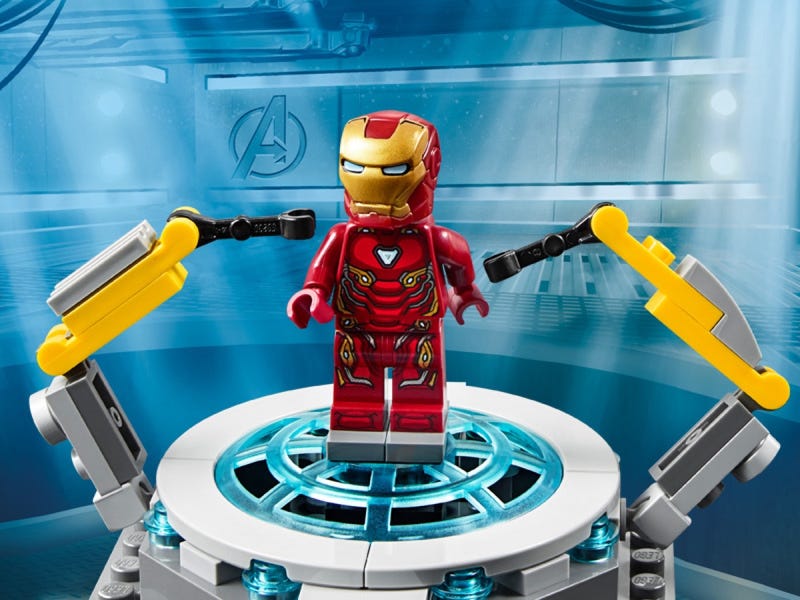 lego iron man heroic age