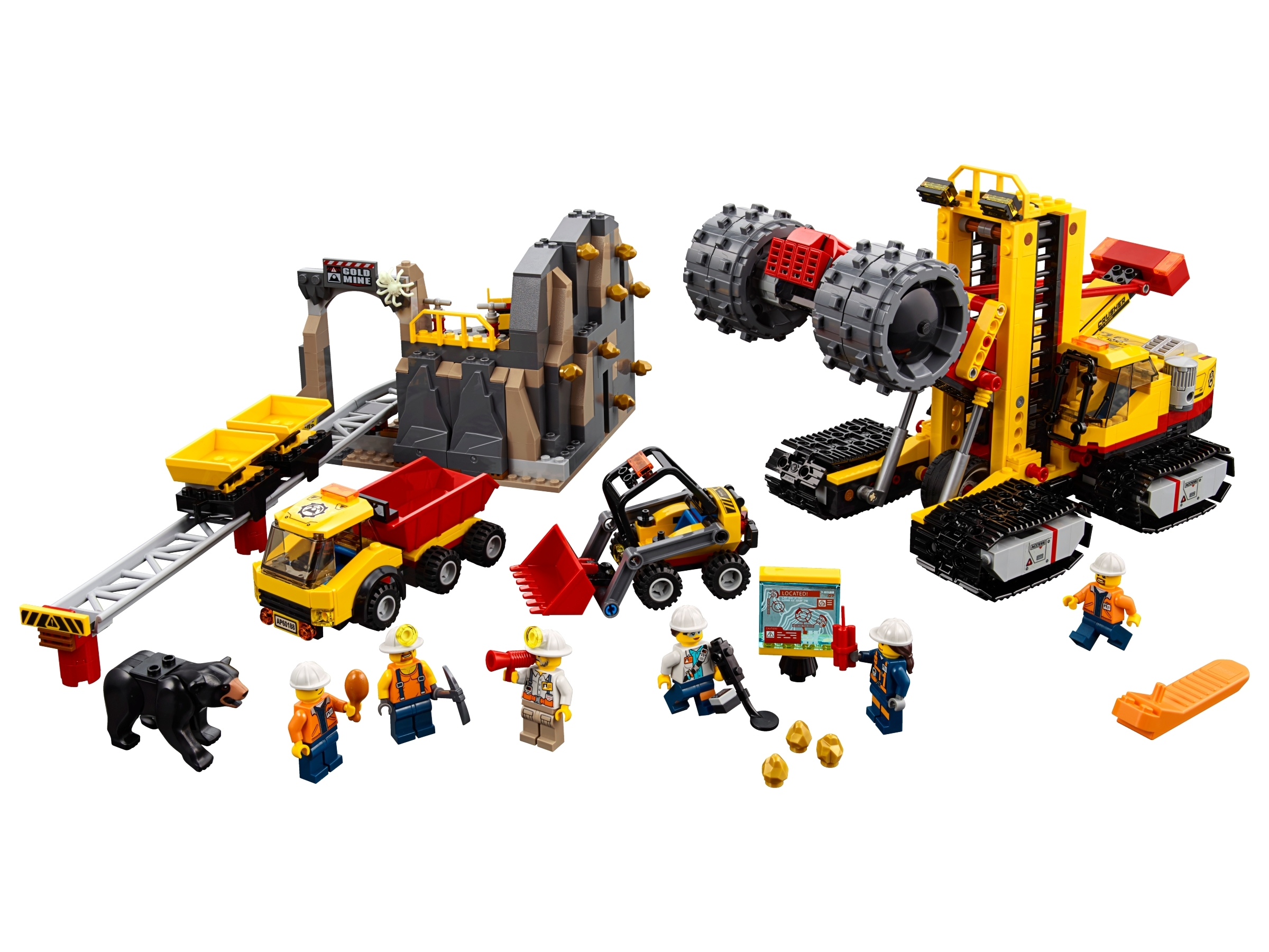 lego 60188 city mining experts site construction toy