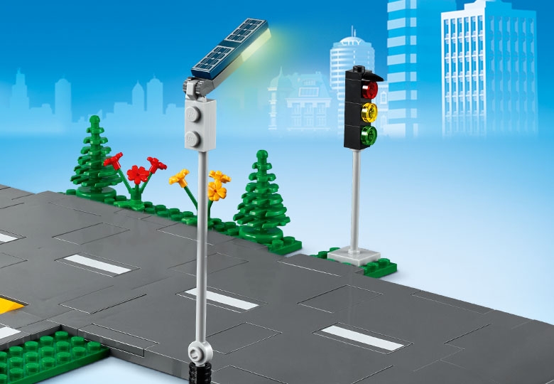 Road Plates 60304 City Buy online at the Official LEGO Shop US