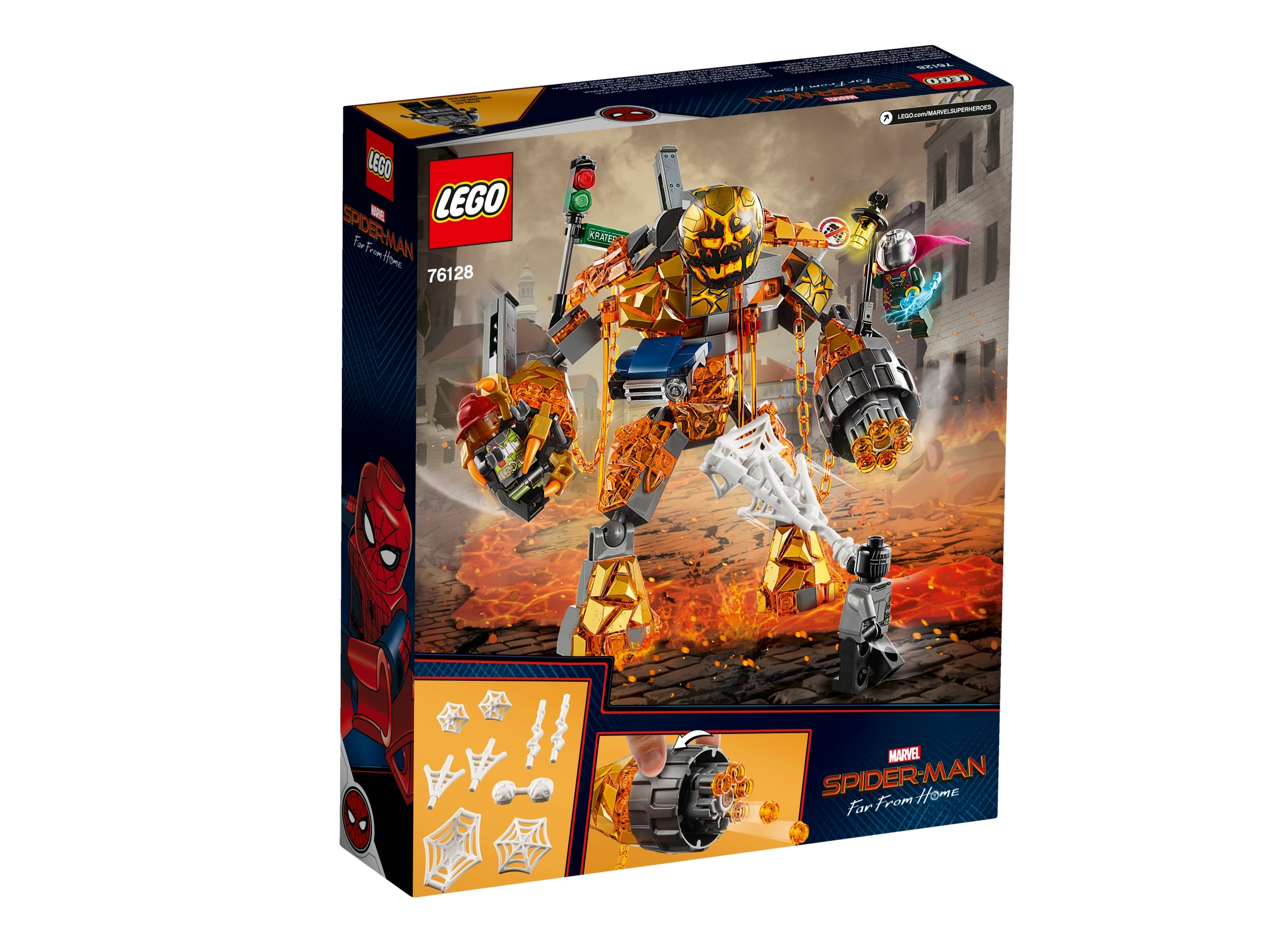Molten Man Battle 76128 | Marvel | Buy online at the Official LEGO® Shop US