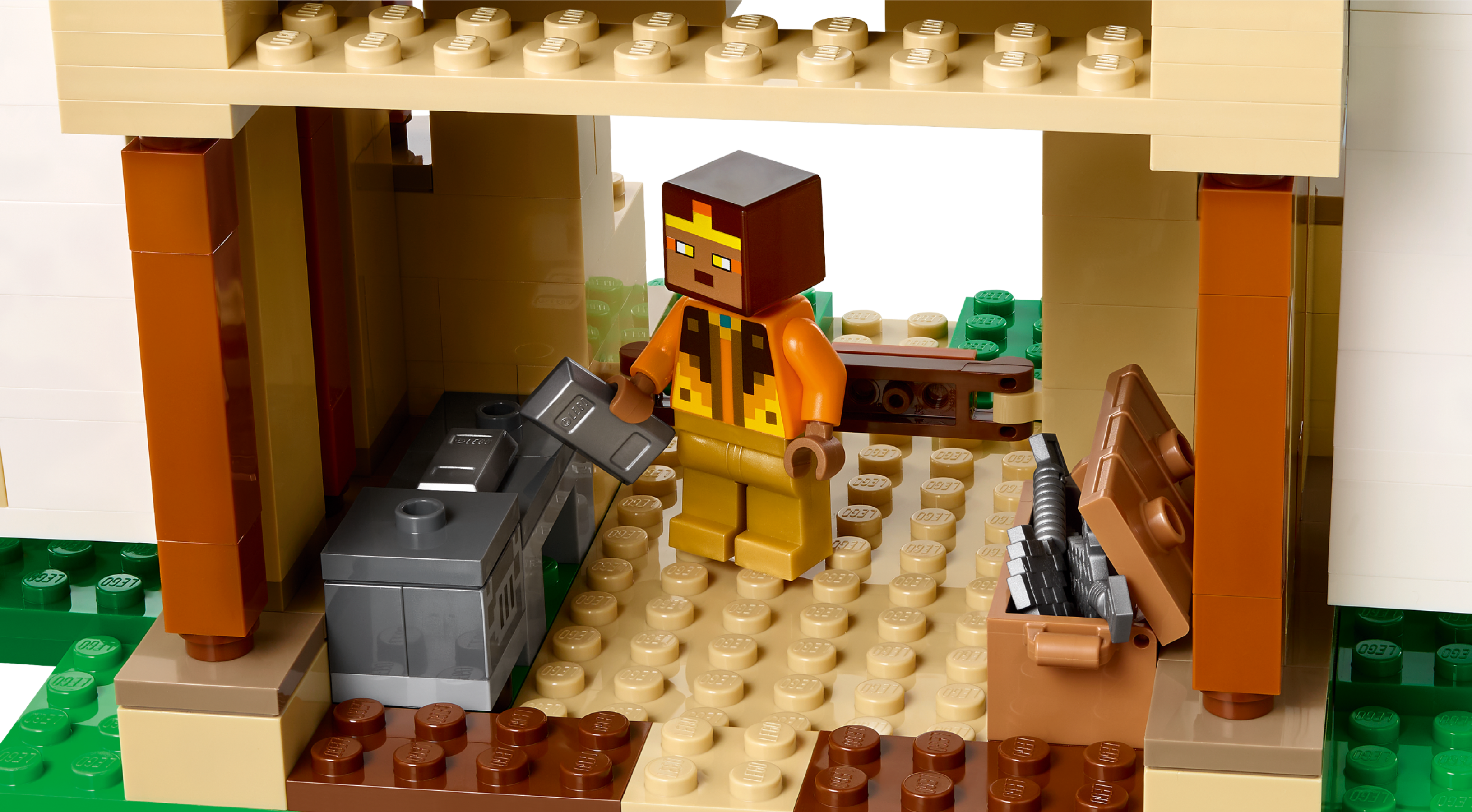 LEGO Minecraft 21250 - la Forteresse du Golem de fer