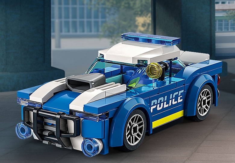 Lego store cop car