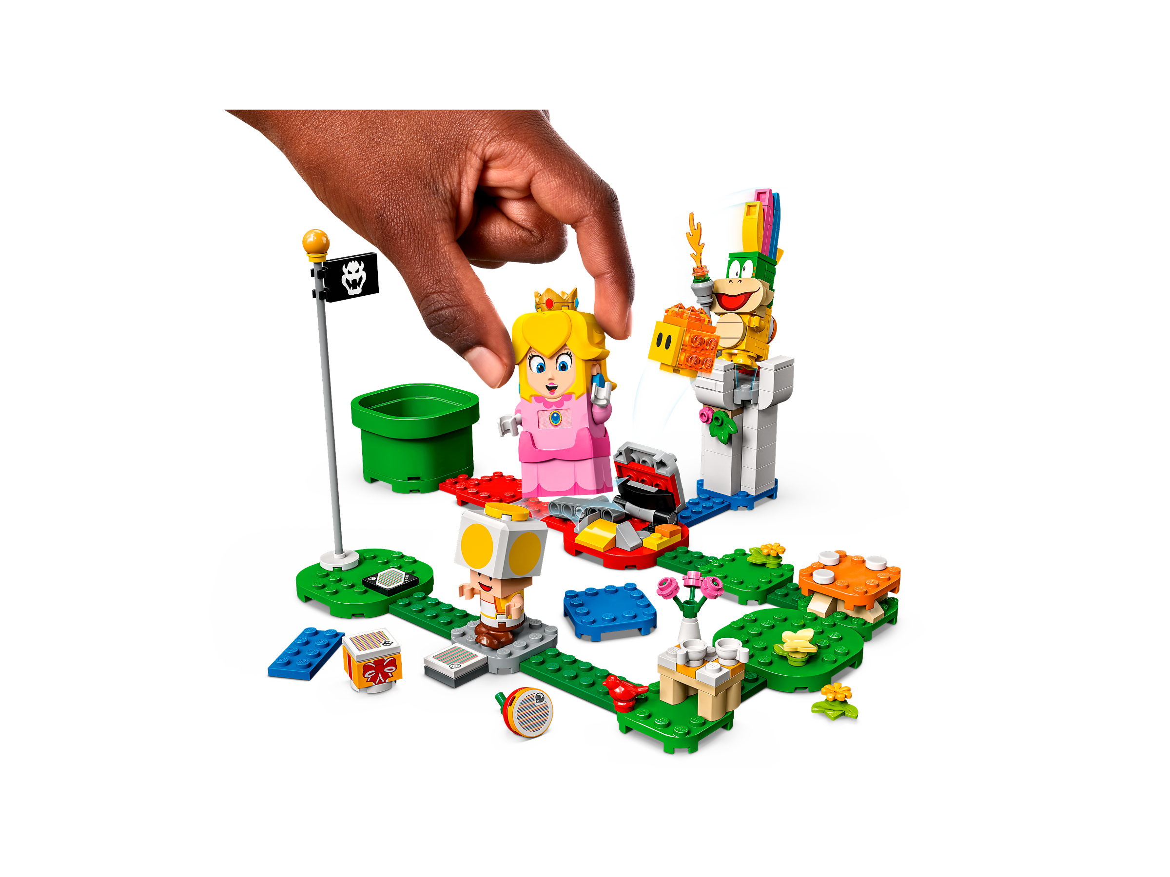 Lego Super Mario Peach Adventures Starter Course Toy 71403 : Target