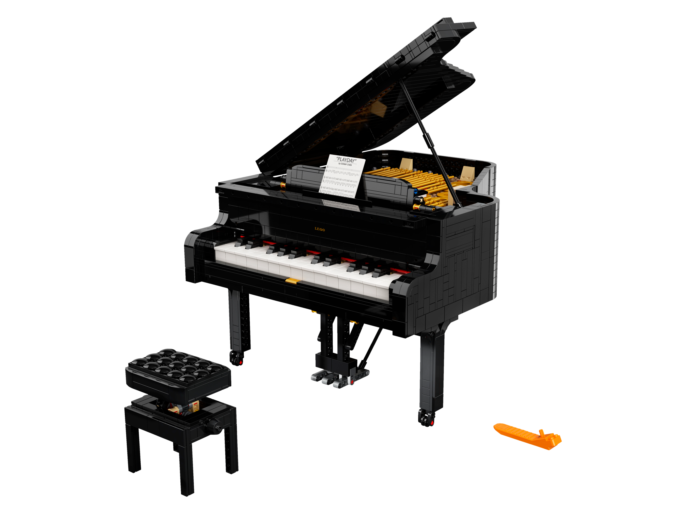 Grand Piano 21323 | Ideas | Buy online at the Official LEGO® Shop US