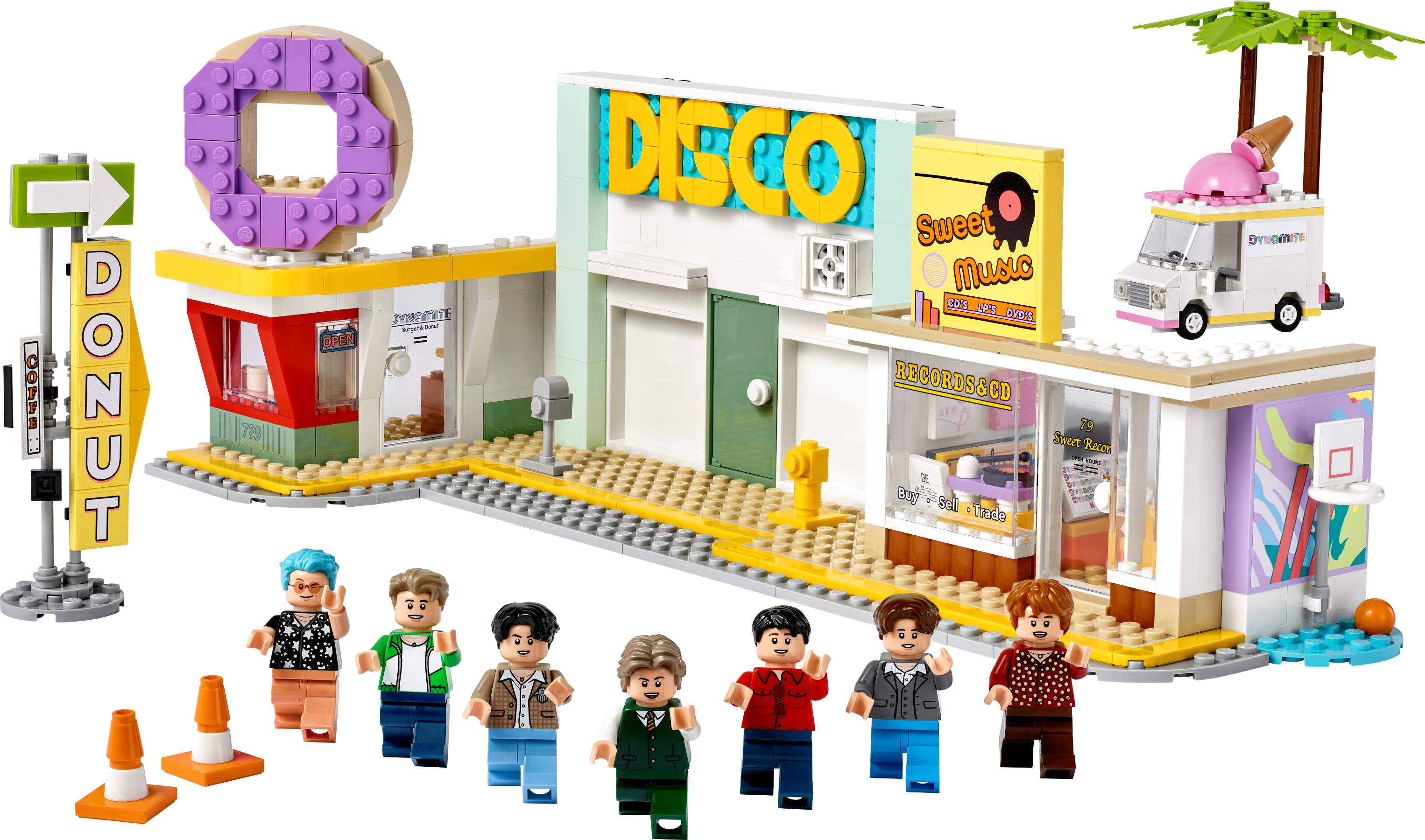 Dicteren Spelen met Victor BTS Dynamite 21339 | Ideas | Buy online at the Official LEGO® Shop US