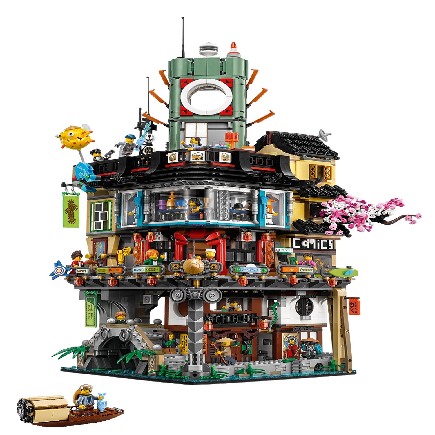 kalkoen Omleiding dief NINJAGO® City 70620 | NINJAGO® | Buy online at the Official LEGO® Shop US