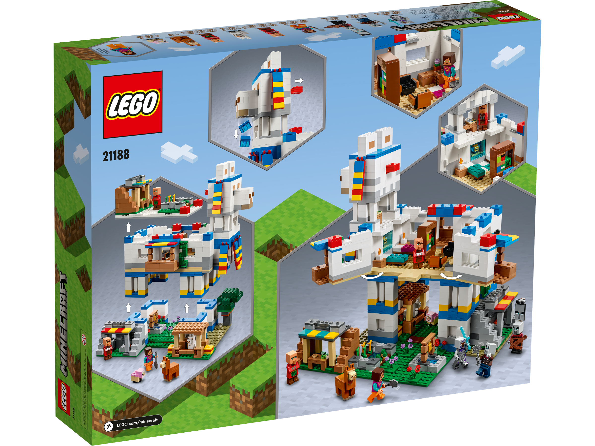 Lamalandsbyen 21188 Minecraft® | LEGO® Shop