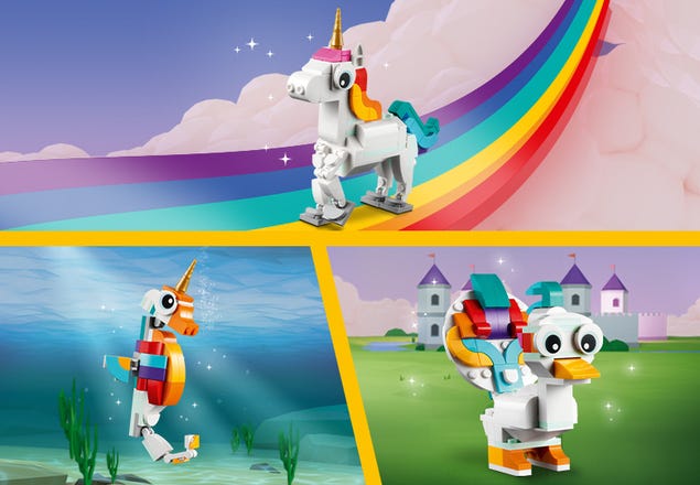 La licorne magique - Vidéos - LEGO.com pour les enfants
