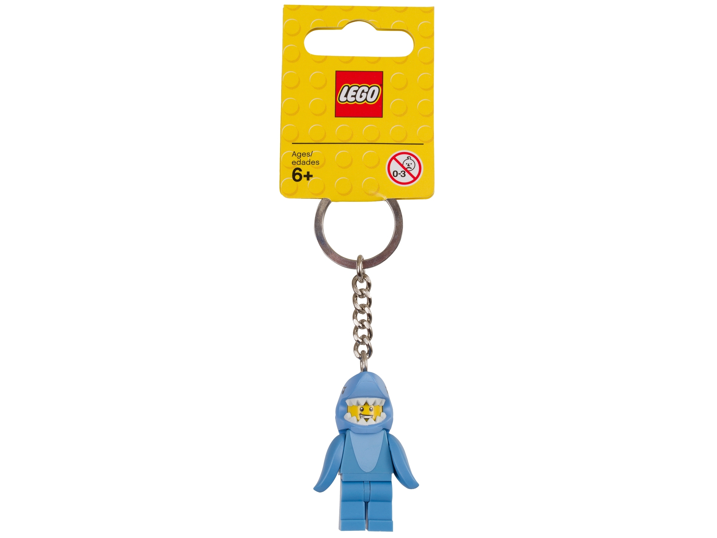 LEGO Shark Suit Guy & Cactus Boy Keychain Light Bundle