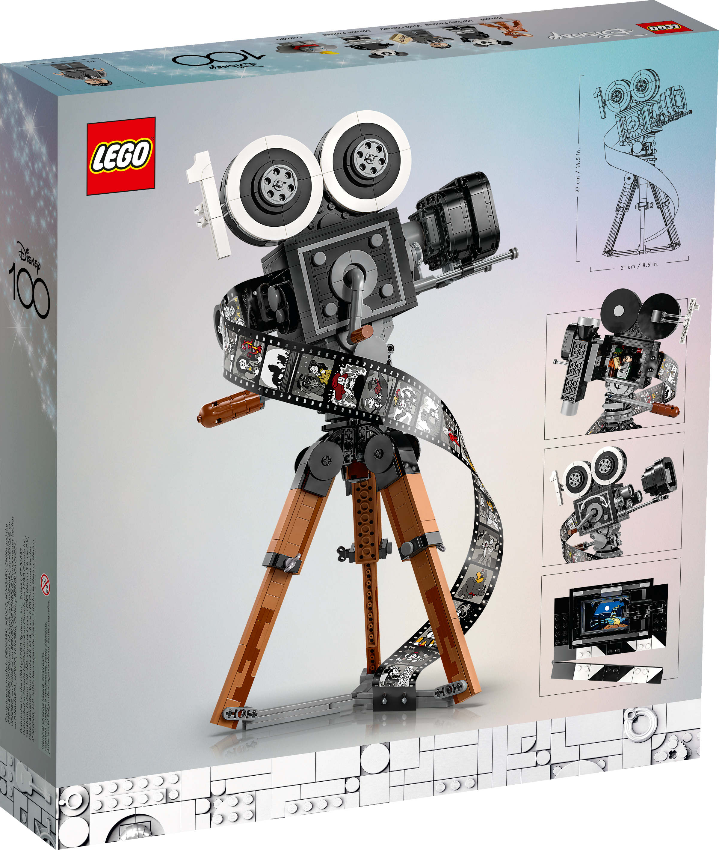 New LEGO Disney 100 Walt Disney Tribute Camera set #lego