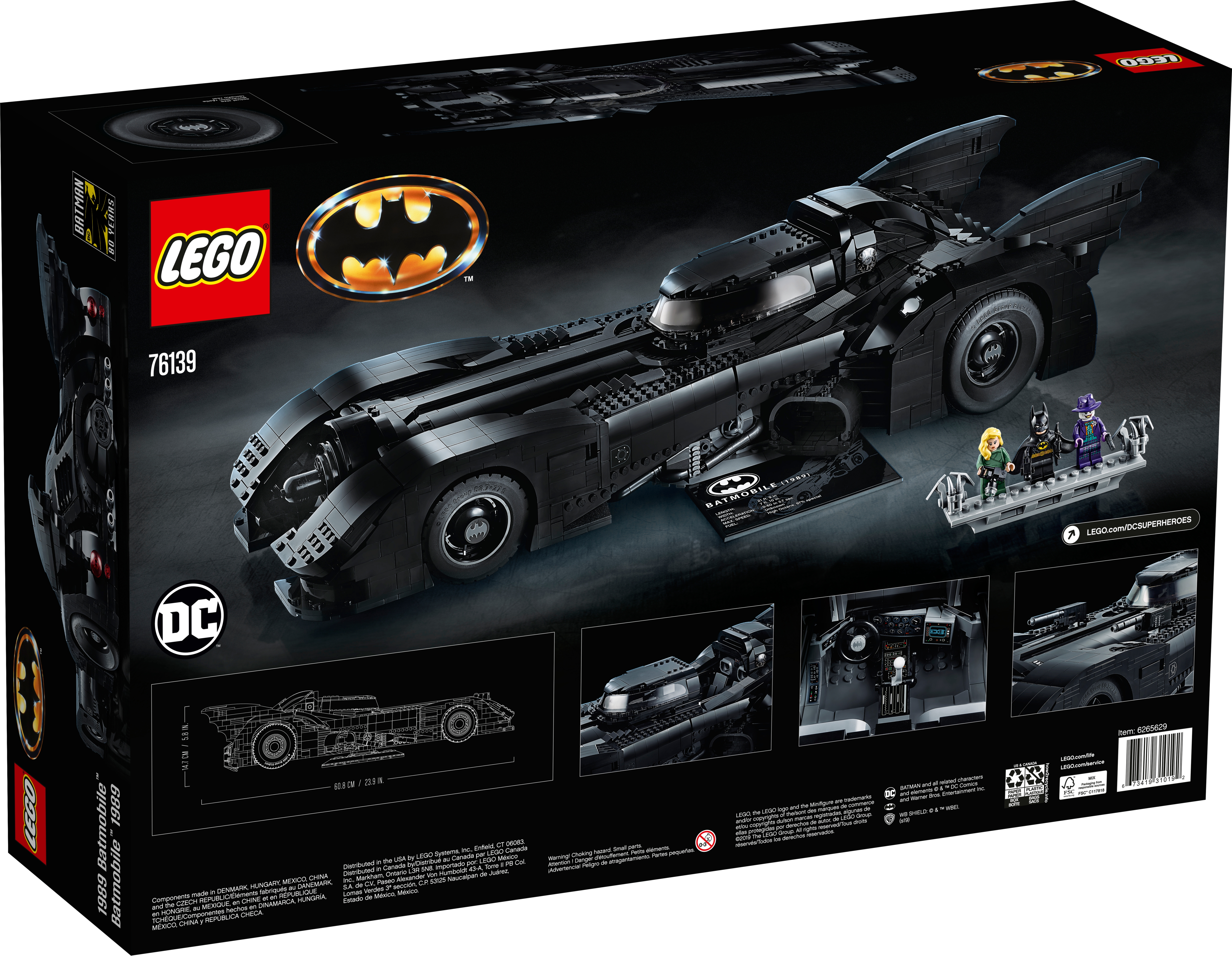 1989 Batmobile™ 76139 | DC | Buy online at the Official LEGO® Shop US