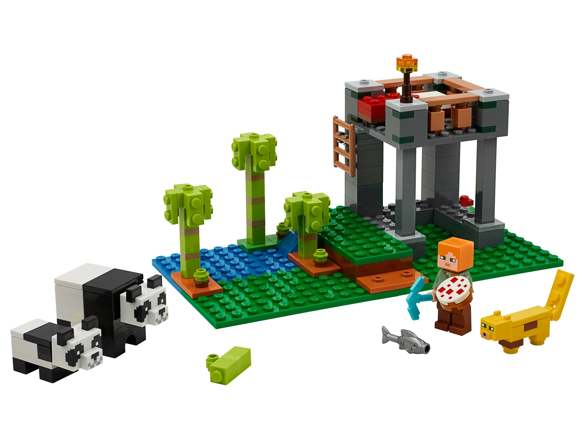 The Panda Nursery Minecraft Buy Online At The Official Lego Shop Us