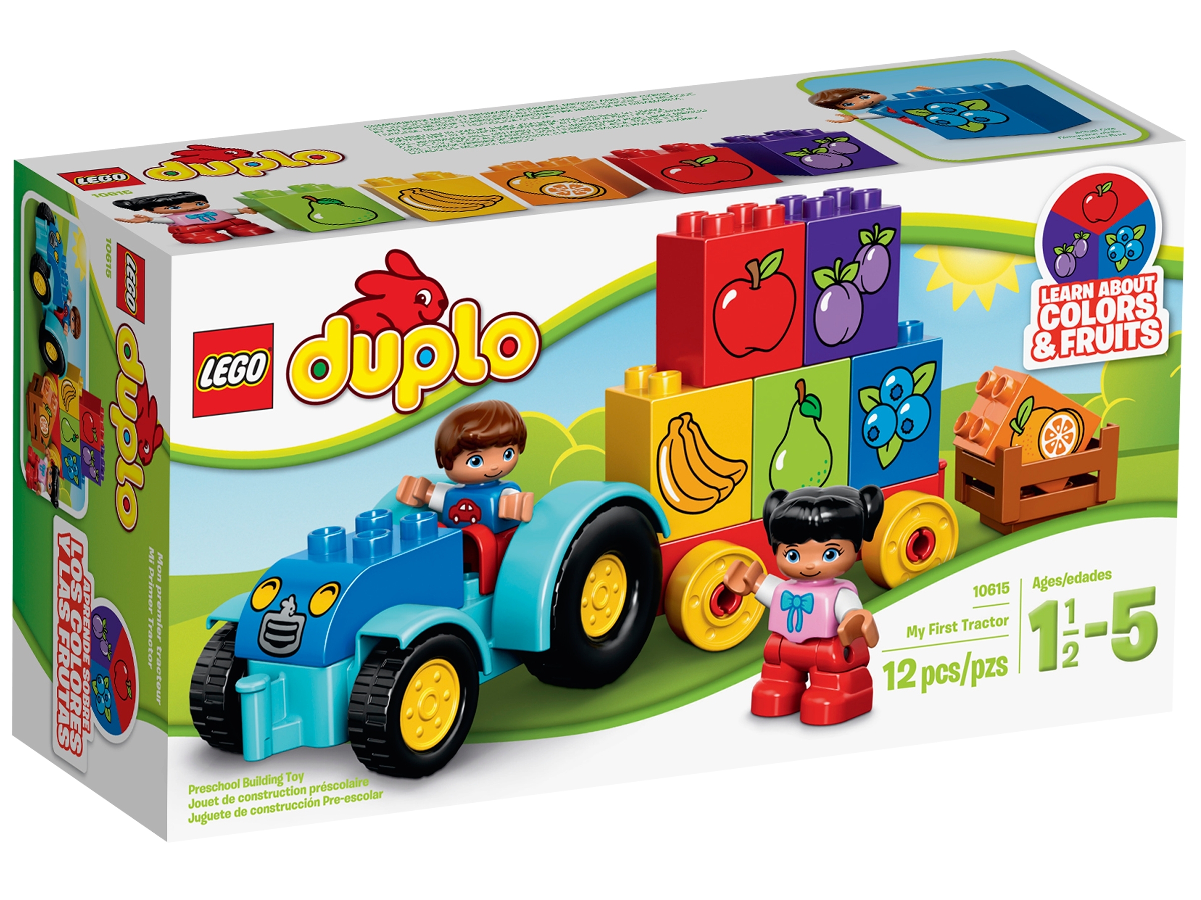 First Tractor 10615 | DUPLO® | Buy online at the Official LEGO® Shop US