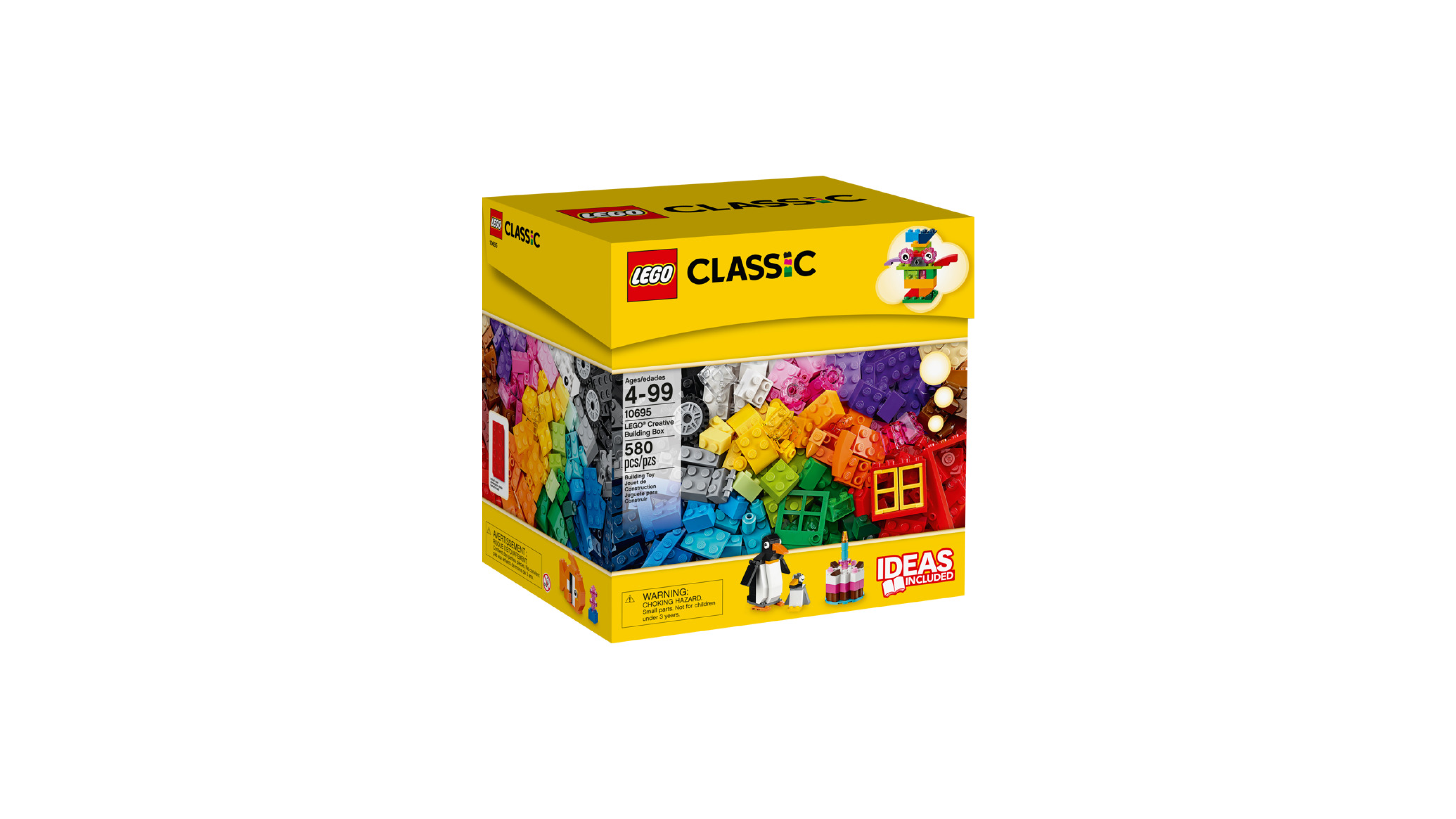 Lego cardboard shops box