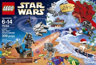 calendario de adviento lego star wars 2018