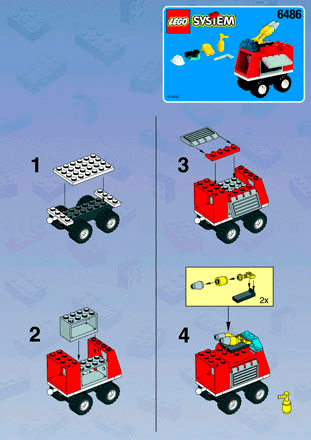 BUILD. INSTR. TRAILER 6486