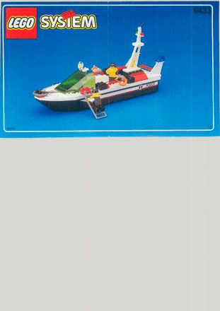 BUILD.INST.6433 POLICEBOAT 1/2