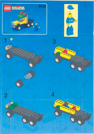 BUILD.INST.6432 TRUCK 1/4