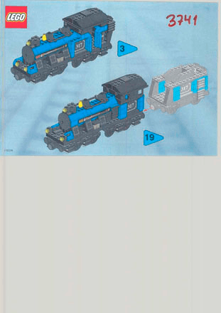Large Locomotive (base unit without color trim elements)说明书