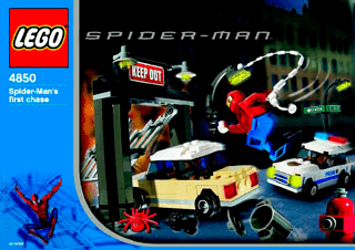 First spider discount man lego set