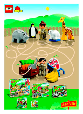 Zoo Animals polybag说明书