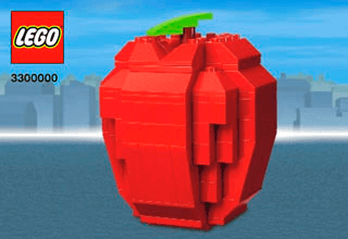 The Brick Apple (LEGO Store Grand Opening Set, Rockefeller Center, New York, NY) polybag说明书