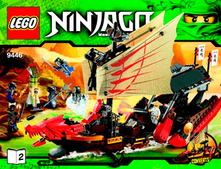 lego 9446 ninjago destiny bounty set