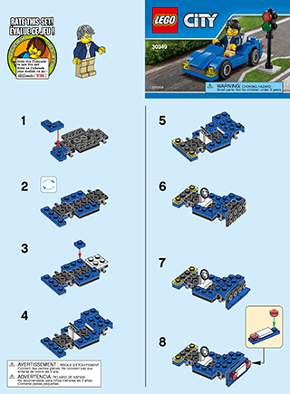 蓝色小跑车说明书