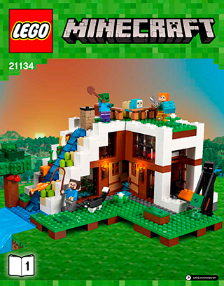 滝のふもと 21134 - レゴ®マインクラフト セット - LEGO.comキッズ