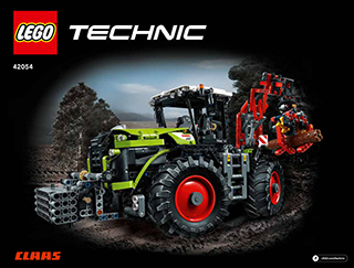 CLAAS XERION 5000 TRAC VC 拖拉机说明书