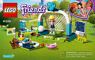 Stephanie\'s Soccer 41330 LEGO.com kids for Practice - 