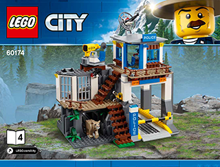 Bjergpolitiets 60174 - LEGO® City - for børn