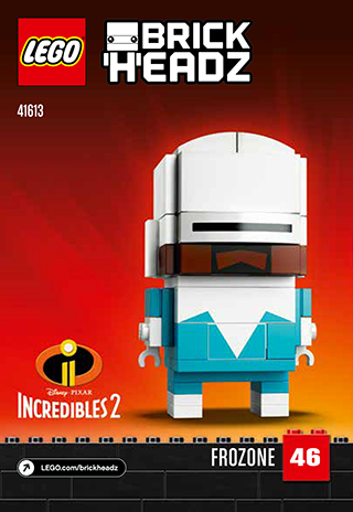 LEGO® BrickHeadz 41613 Míster Increíble y Frozono