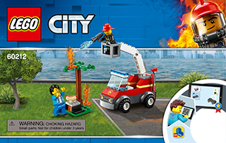 Comprar Lego City - Bomberos: Incendio En La Barbacoa. de LEGO- Kidylusion
