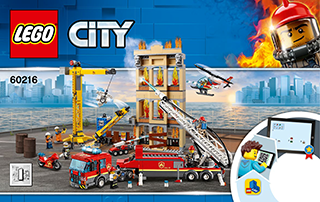 Midtbyens brandvæsen 60216 - LEGO® City - LEGO.com for børn